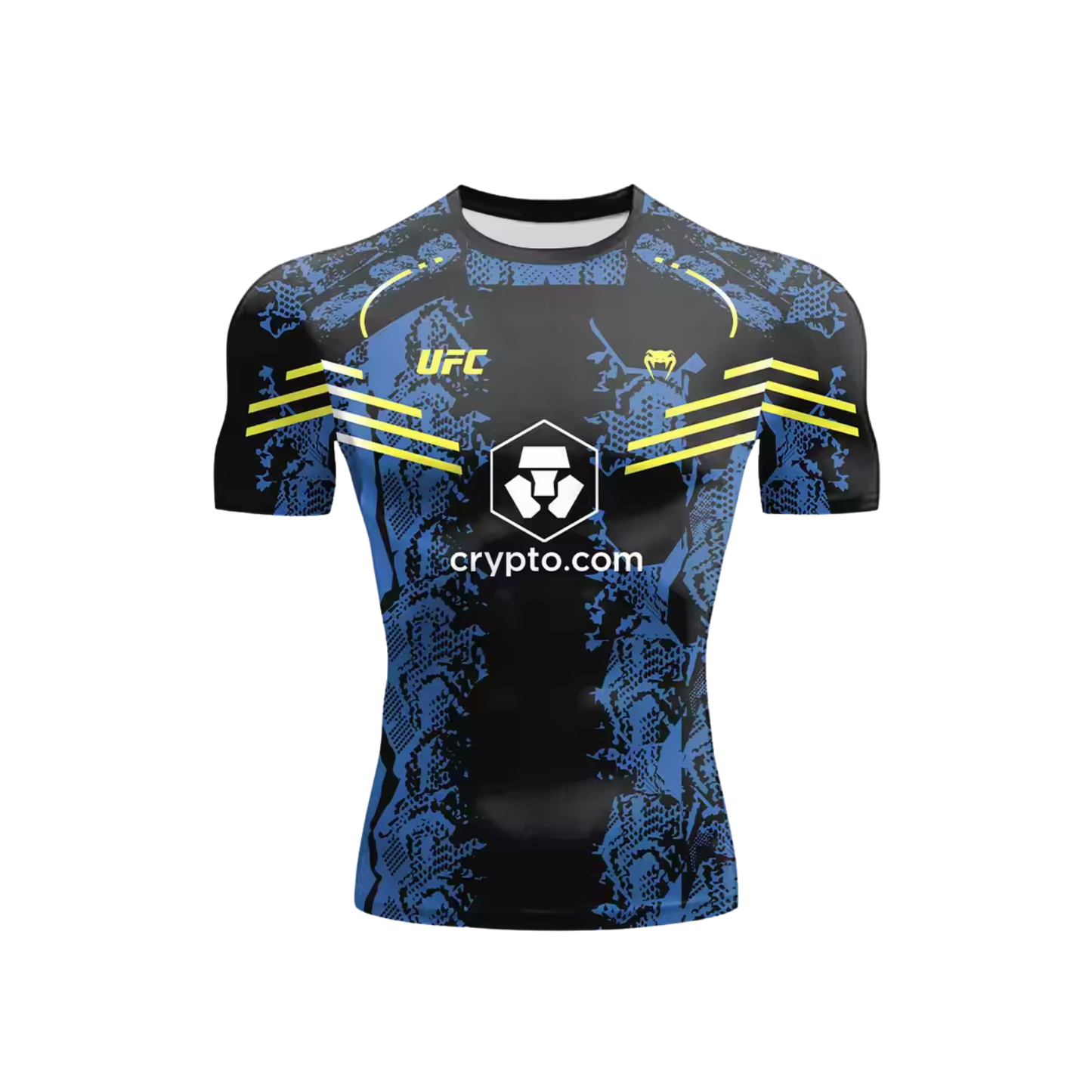MMA Training Shirt Blue
