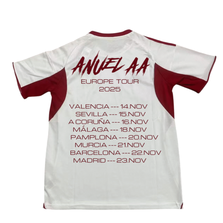 Sevilla x Anuel AA «RHLM 2 Tour» camiseta