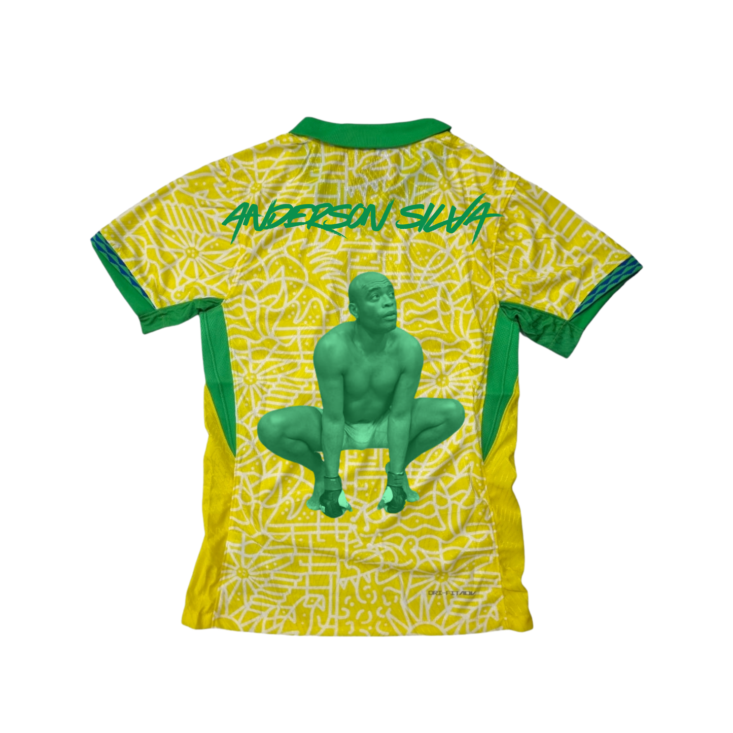 Anderson Spider Silva x Brazil Jersey