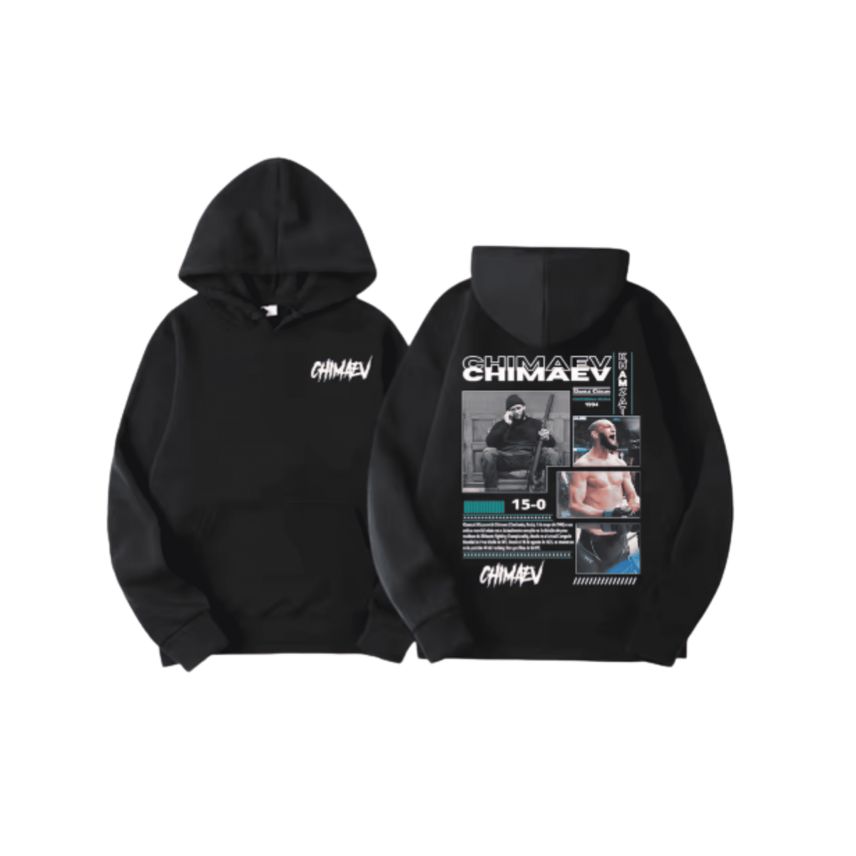 Khamzat Chimaev Hoodie Black