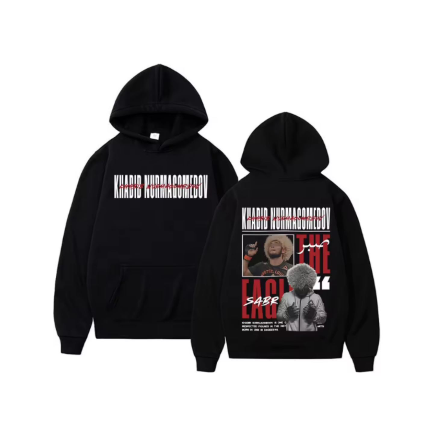 Khabib Nurmagomedov Hoodie Black