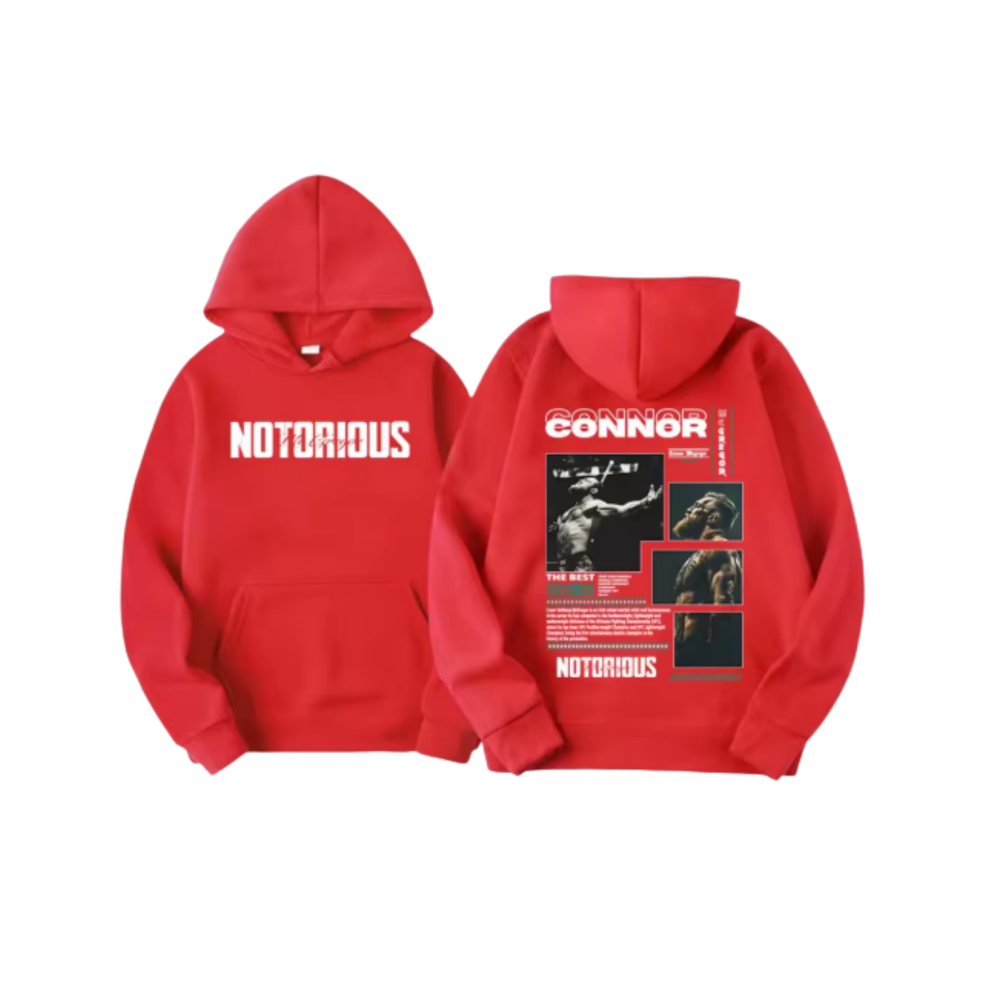 Conor McGregor Hoodie Red