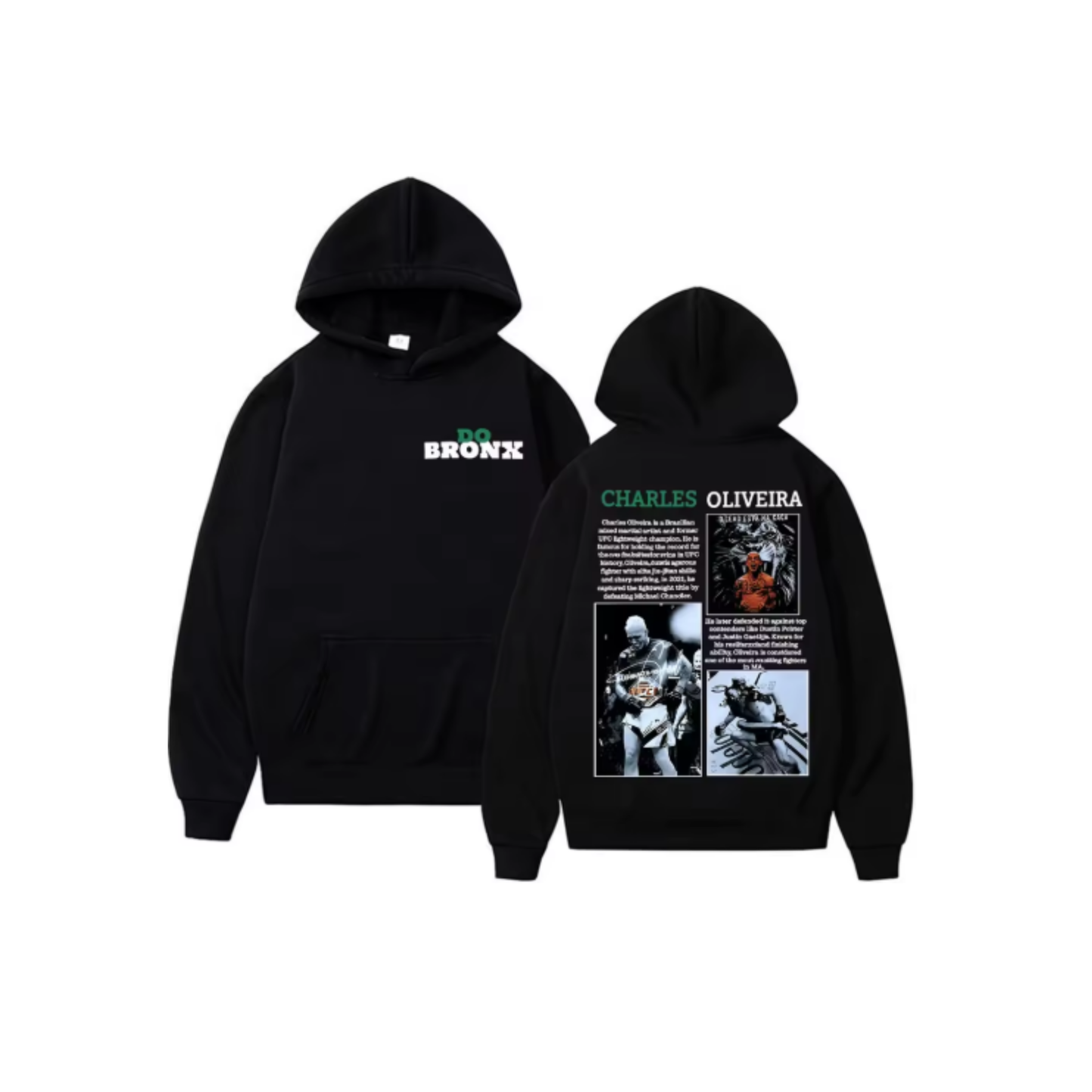 Charles Oliveira Hoodie Black