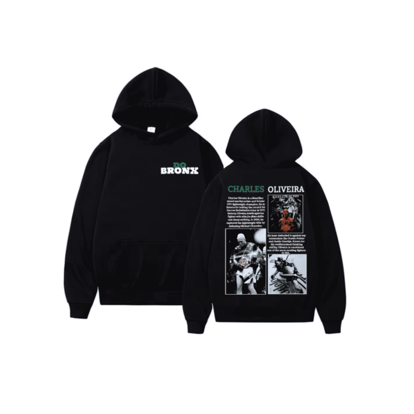 Charles Oliveira Hoodie Black