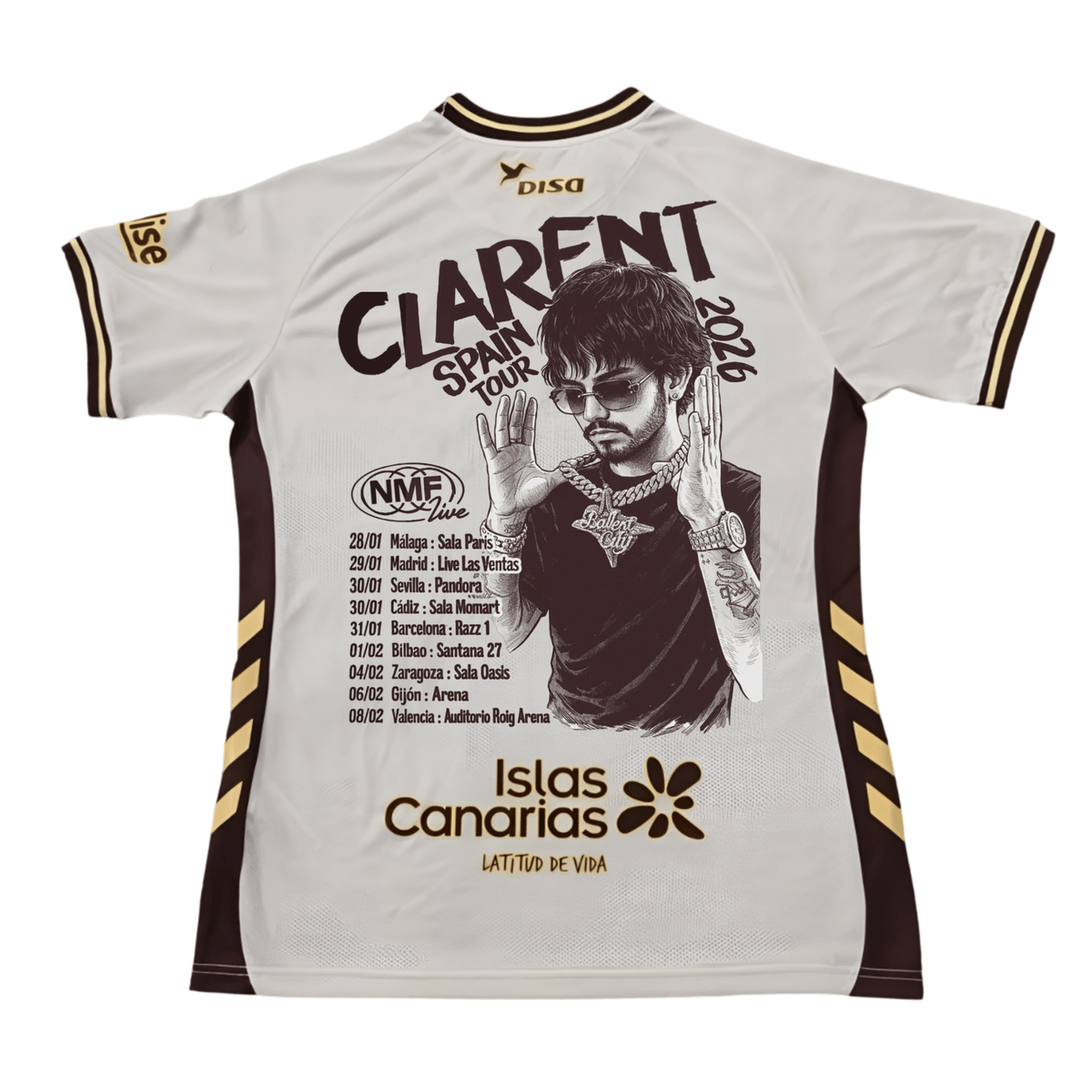 UD Las Palmas x Clarent camiseta
