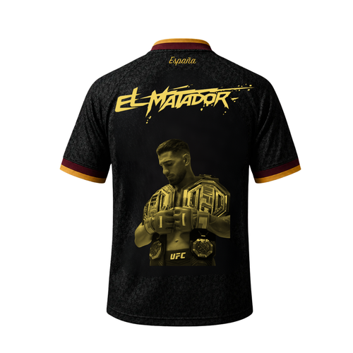 Ilia Topuria Champion Black