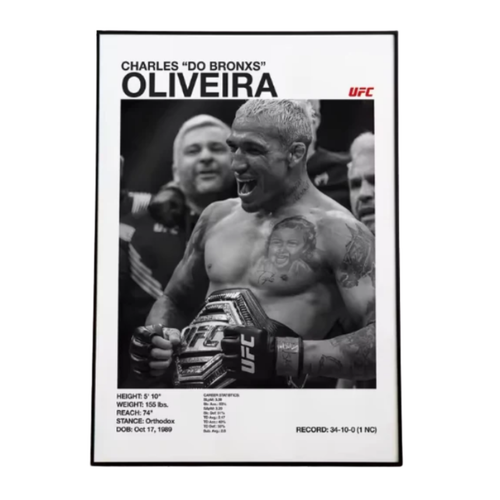 Charles Oliveira Poster
