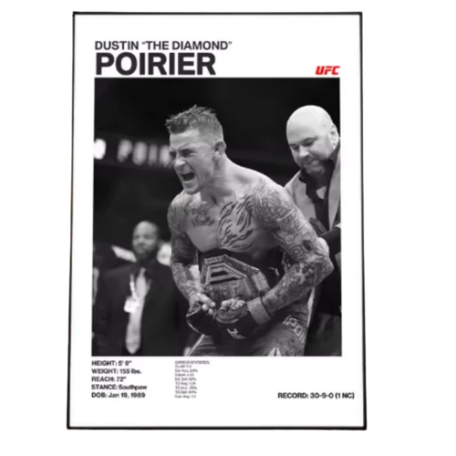 Dustin Poirier Poster