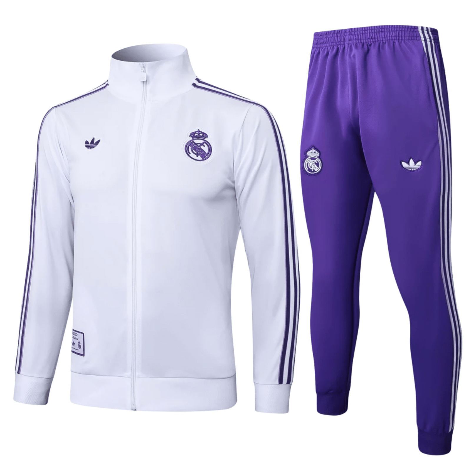 Chándal 2025/26 Cremallera Completa – Real Madrid