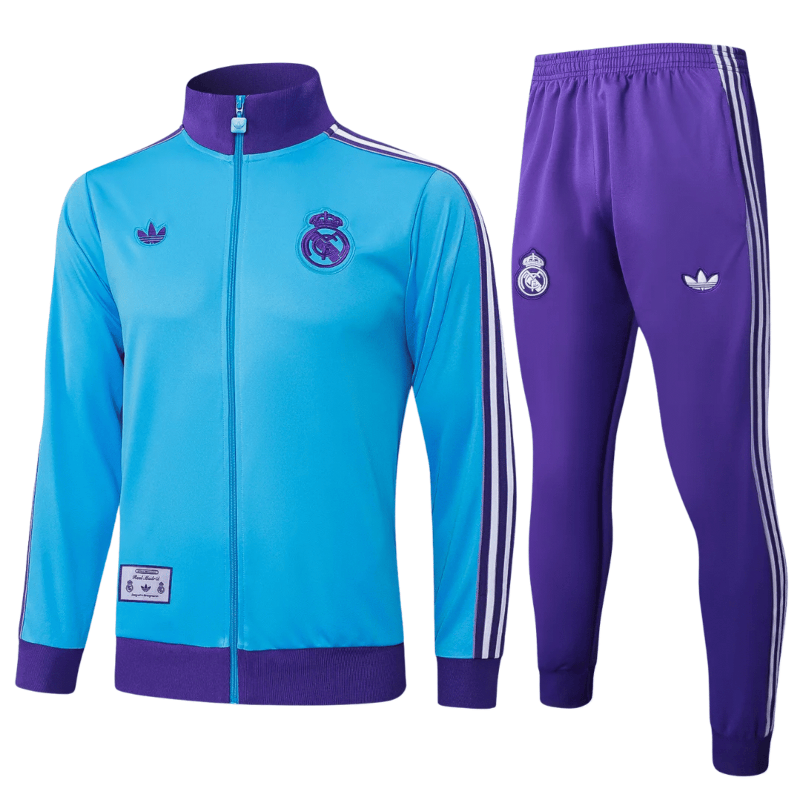Chándal 2025/26 Cremallera Completa – Real Madrid
