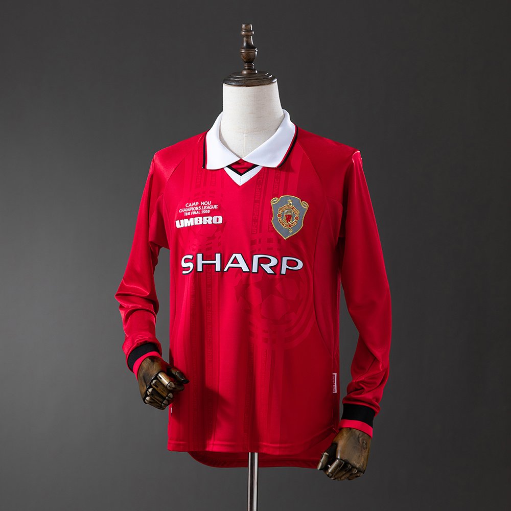Manchester United 1999/00 Local (Manga Larga)