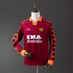 AS Roma 1998/99 Local (Manga larga)