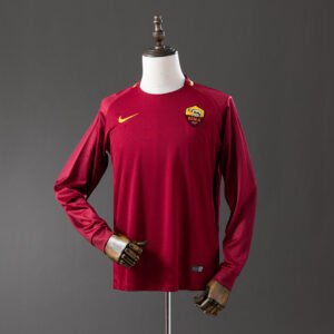 AS Roma 2017/18 Local (Mangas Largas)