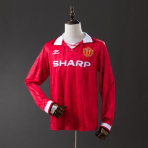 Manchester United 1992/94 Local (Manga Larga)