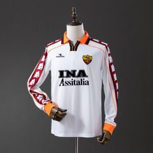 AS Roma 1998/99 Visitante (Mangas Largas)