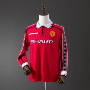 Manchester United 1998/99 Local (Manga Larga)