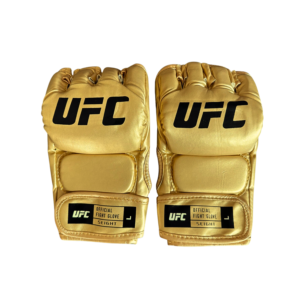 Golden UFC Gloves